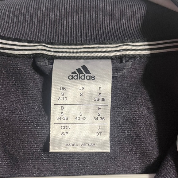 Adidas Women's Black and Peach Bomber Jacket - Picture 4 of 4